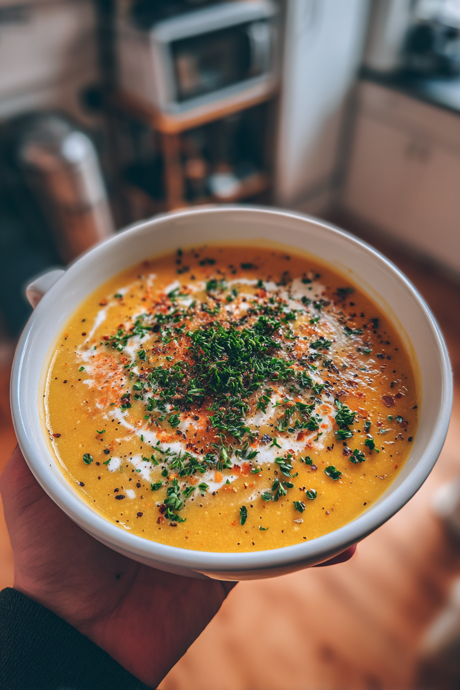 turmeric ginger carrot soup