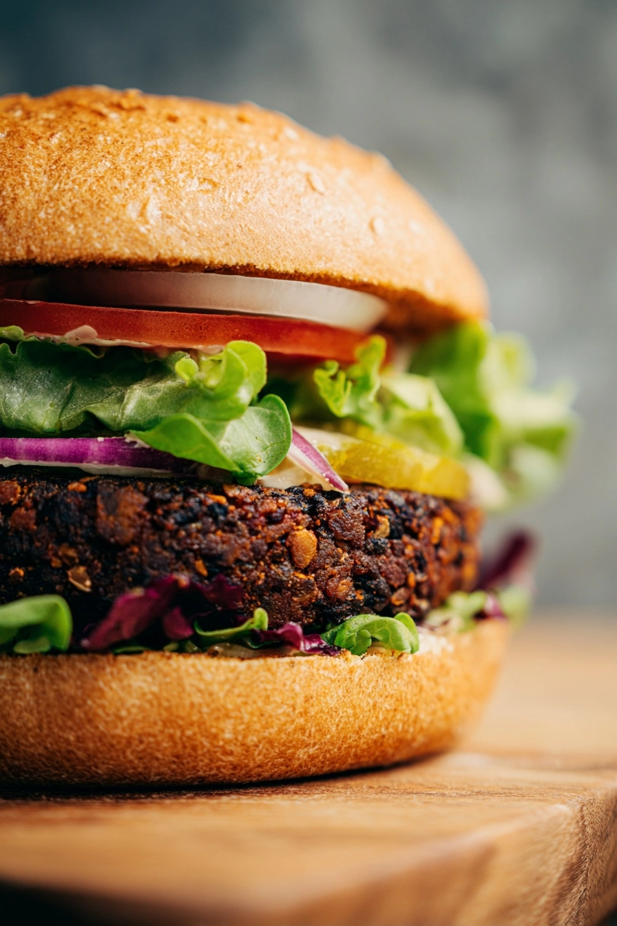 vegan black bean burgers