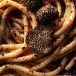 vegan black truffle pasta