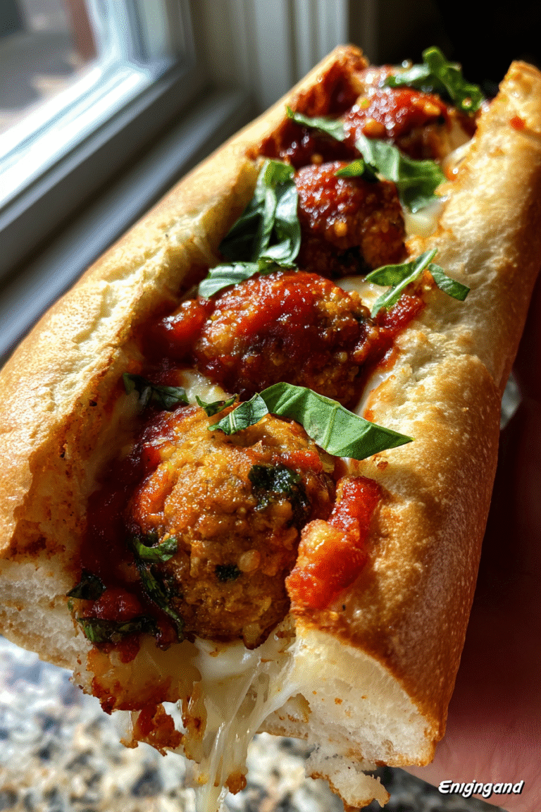 vegan lentil “meatball” subs