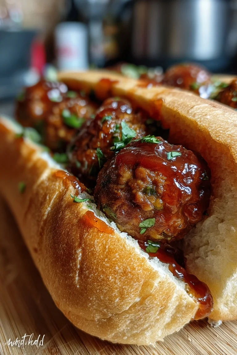 vegan lentil “meatball” subs