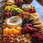 vegan nut cheese board appetizer