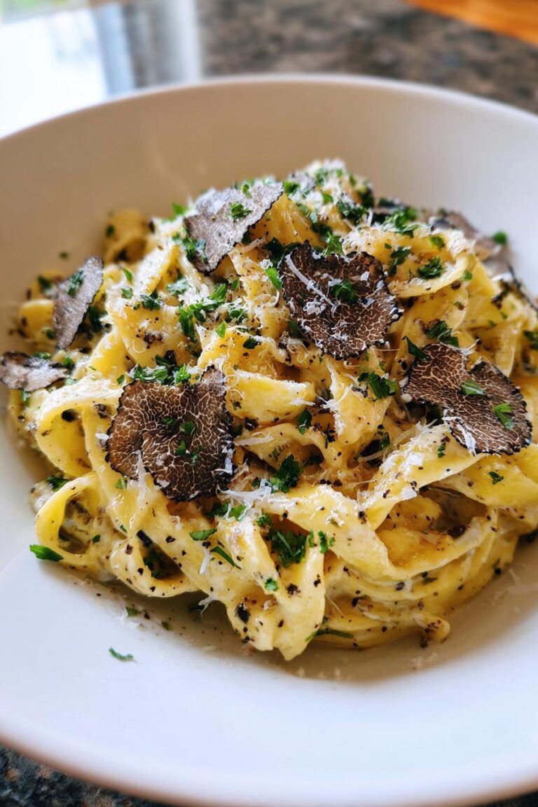 vegan truffle pasta