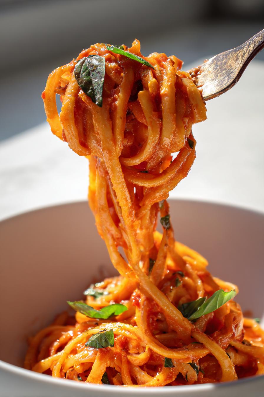 3-Ingredient Creamy Tomato Pasta