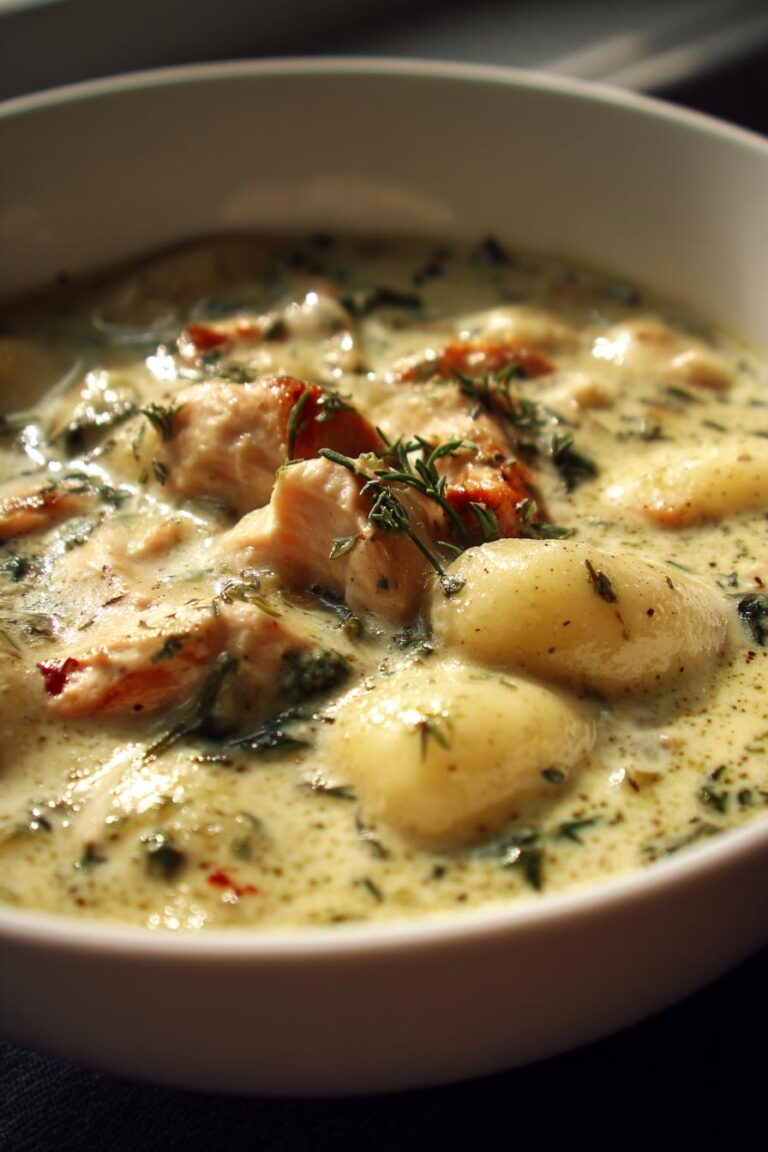 Chicken Gnocchi Soup