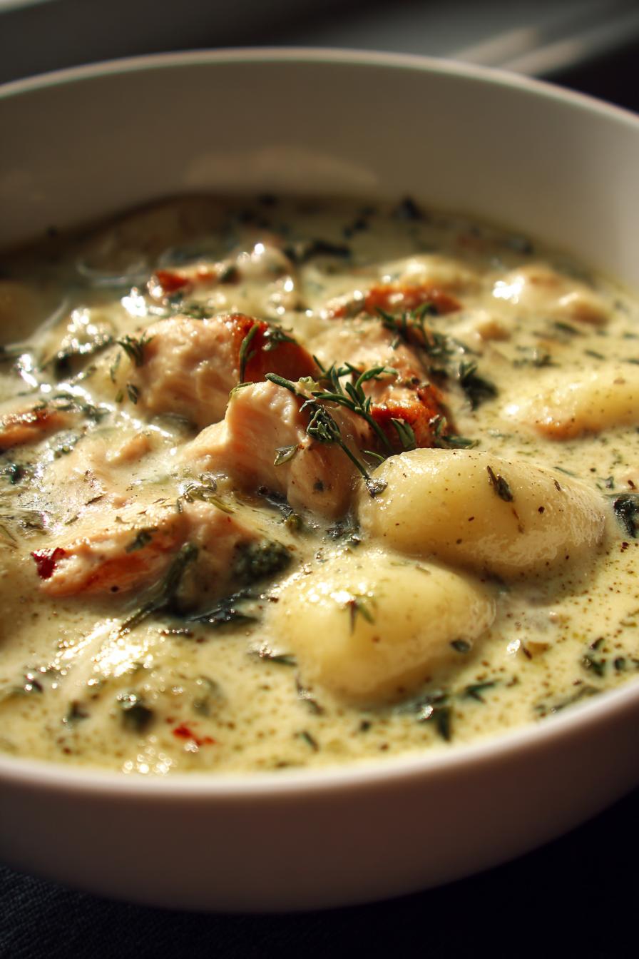 Chicken Gnocchi Soup
