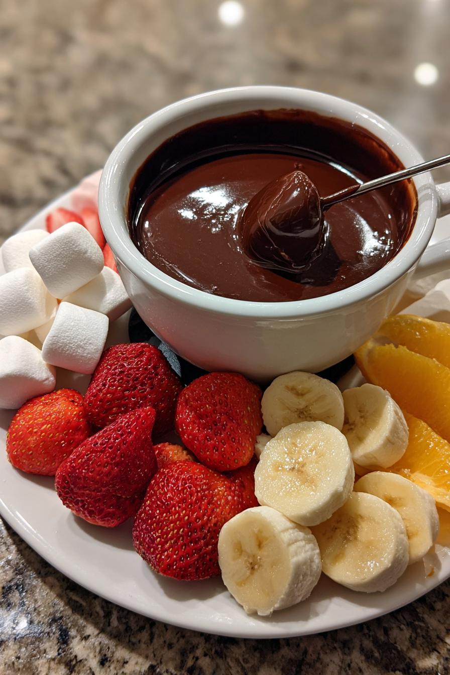 Chocolate fondue