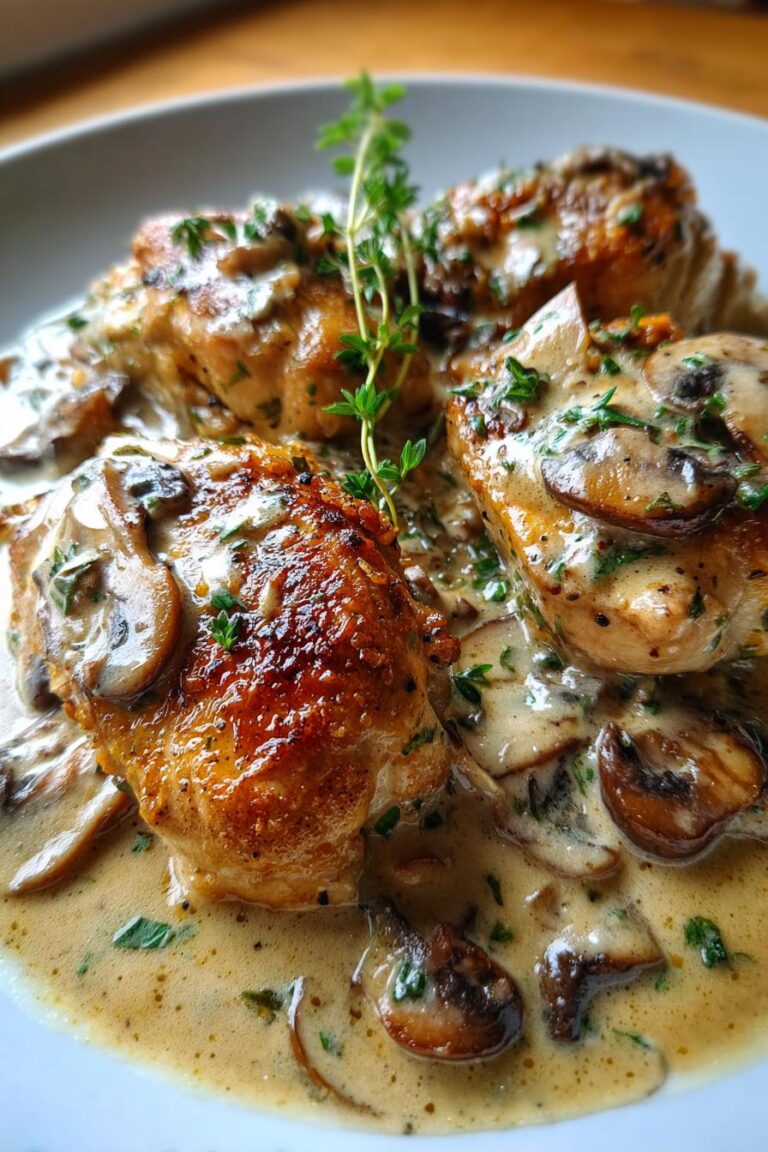 Creamy Mushroom Chicken