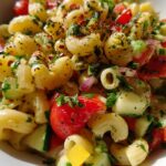 Ditalini pasta salad