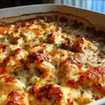 Fast Chicken Alfredo Bake