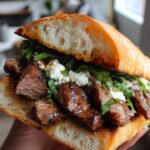 Garlic Butter Steak Sandwich