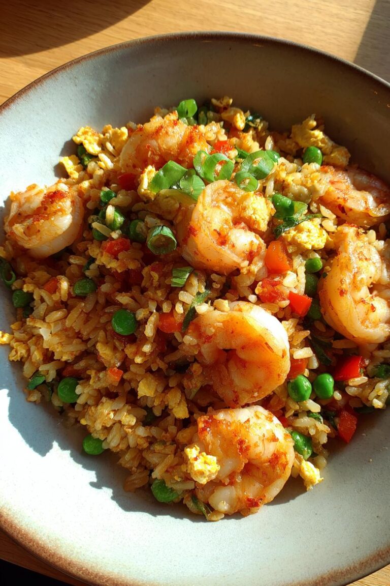 Garlic Shrimp Fried Rice
