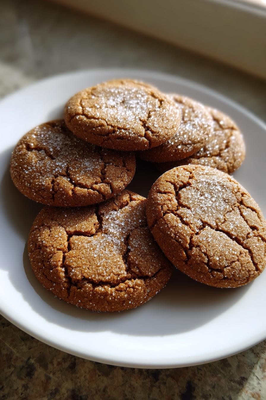 Ginger Molasses Cookies
