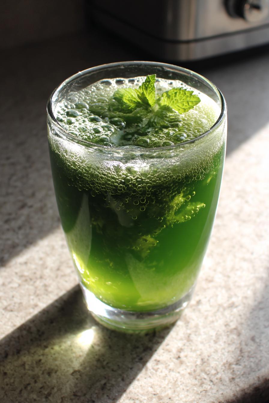 Green Chlorophyll Winter Tonic