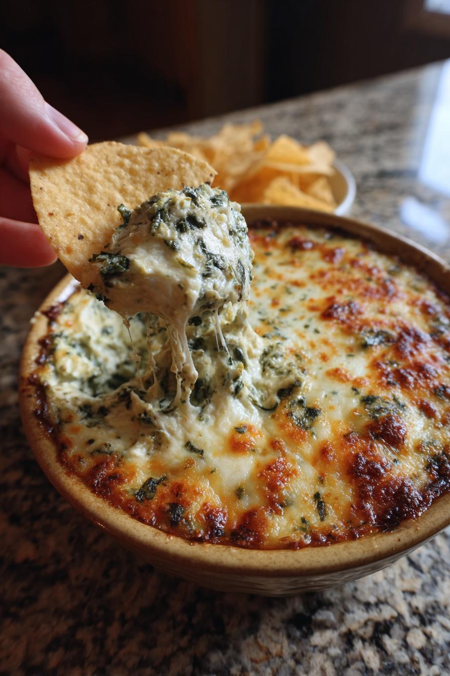 Hot Spinach Artichoke Dip