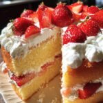 Japanese Strawberry Christmas Cake