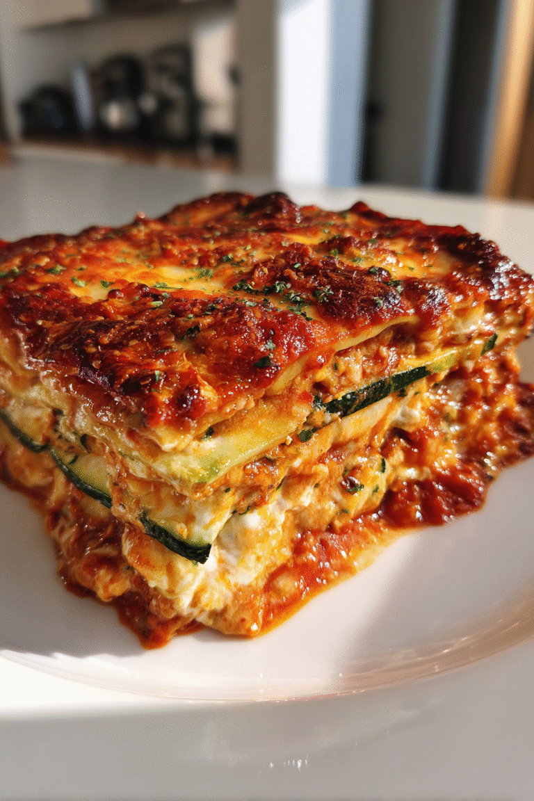 Lasagna with Zucchini
