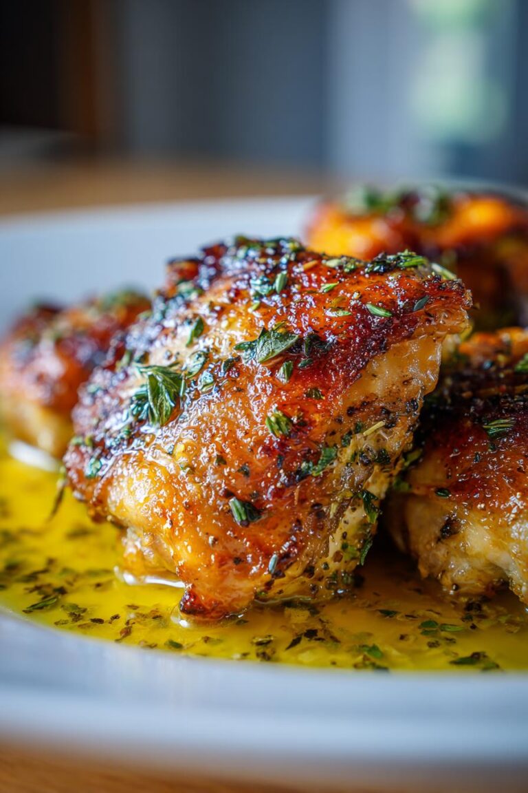 Lemon Butter Chicken Thighs