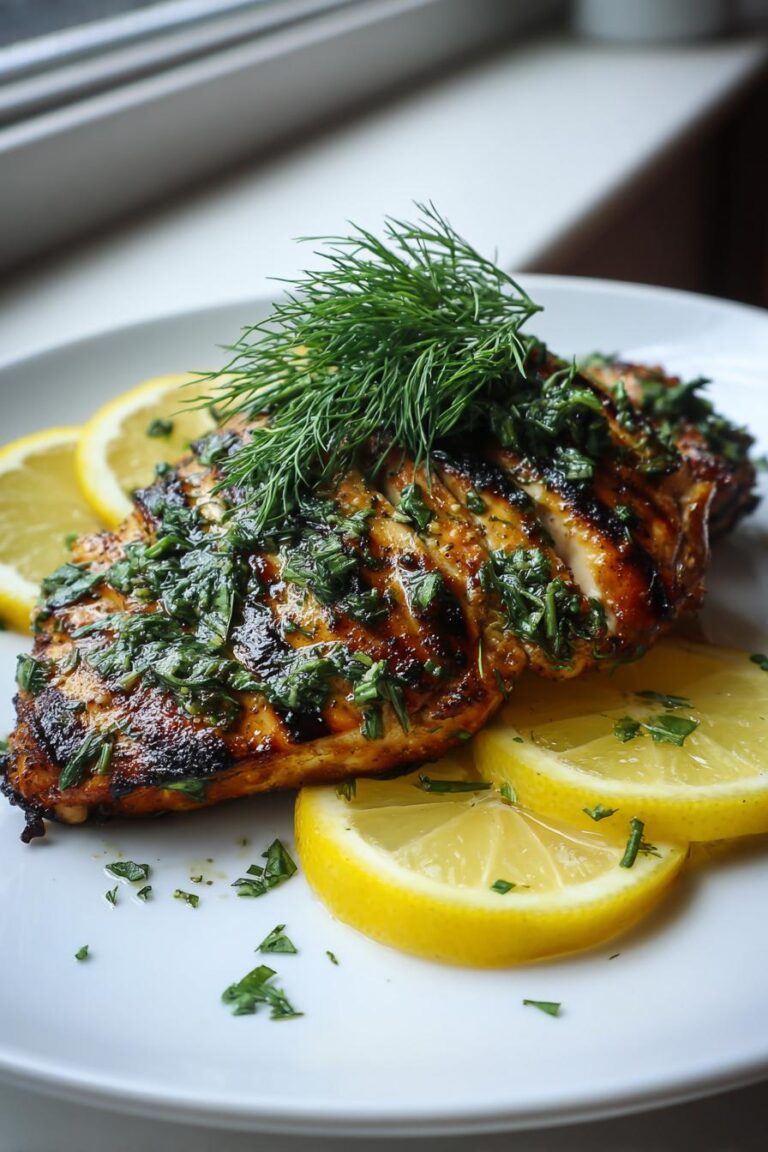 Lemon Butter Dill Marinade