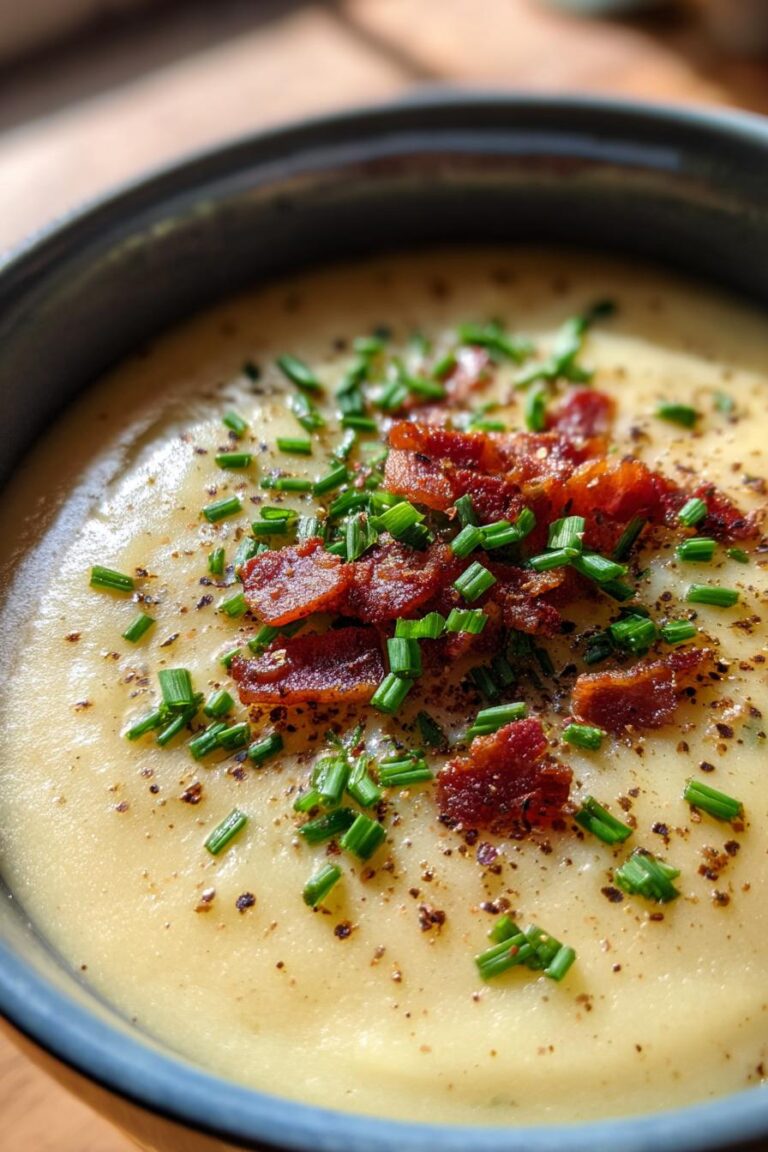 Loaded Potato Leek Soup