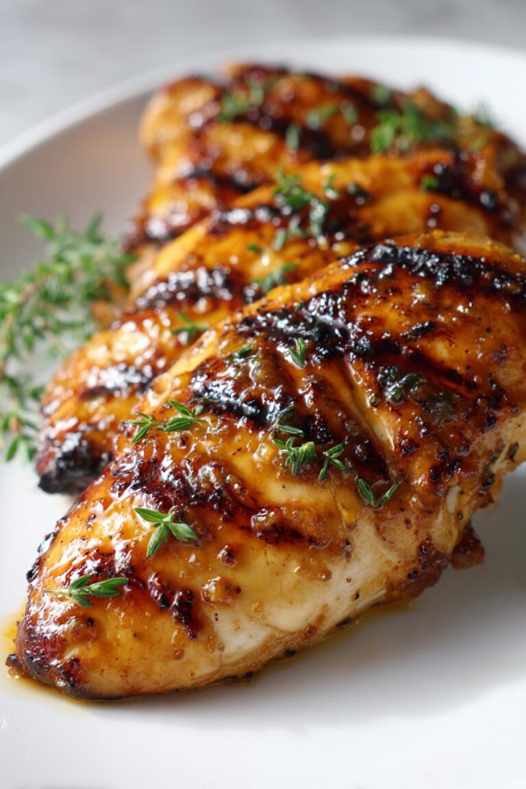Maple Mustard Glaze Marinade