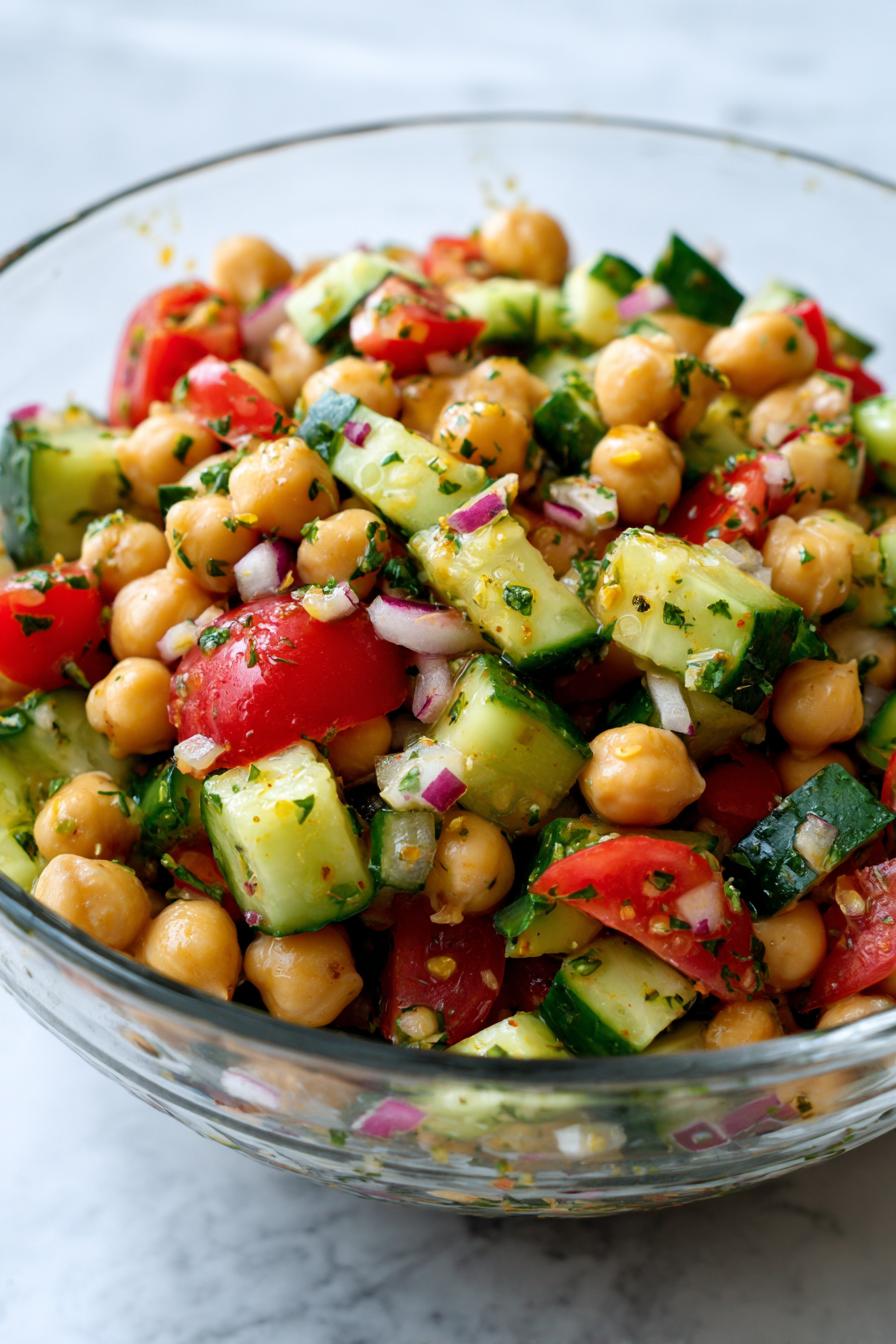 Mediterranean Chickpea Salad