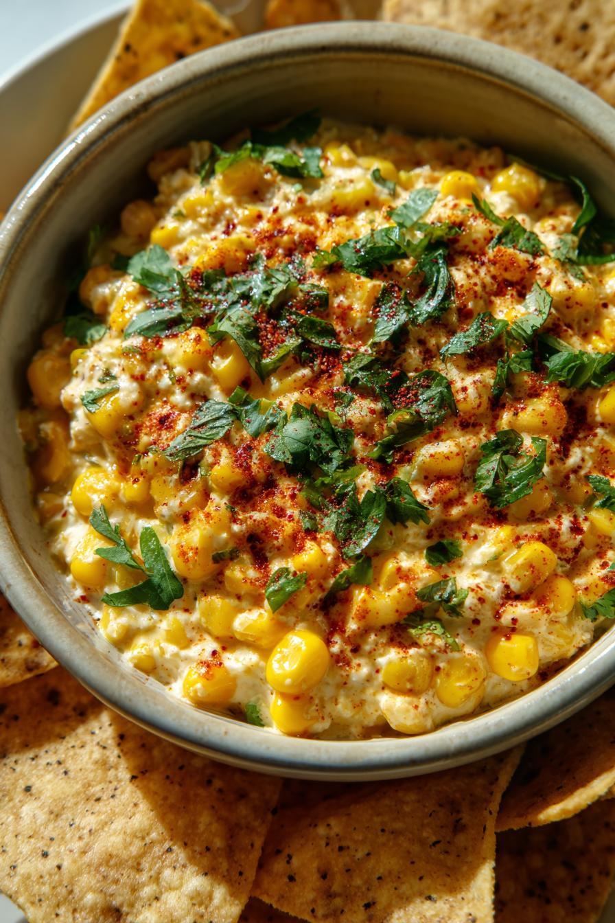 Mexican Street Corn Holiday Dip