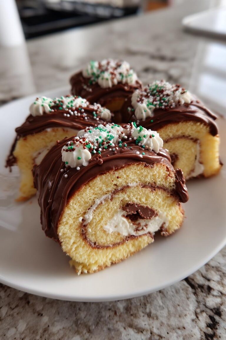 Mini Bûche de Noël Rolls