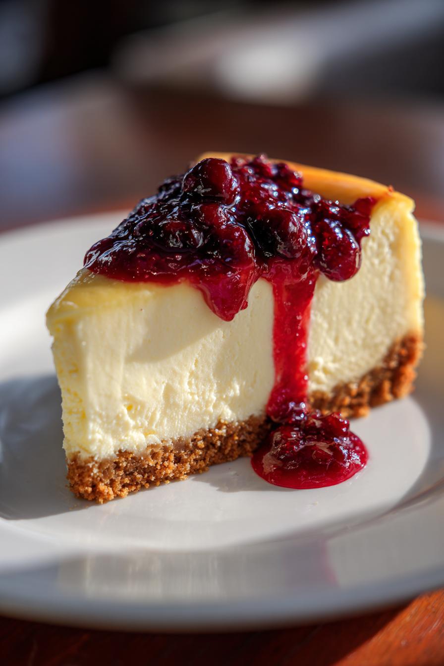 New York cheesecake