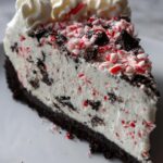 No-Bake Peppermint Oreo Cheesecake
