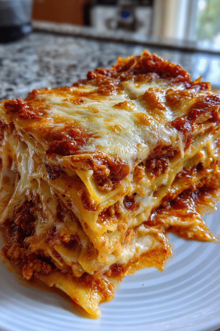 No-Boil Lasagna