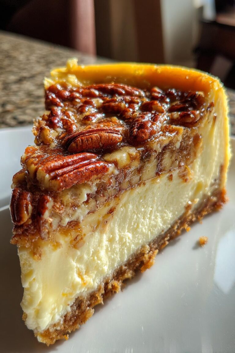 Pecan Pie Cheesecake