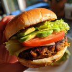 Plant-based smash burger