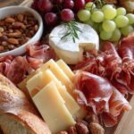 Plateau de fromages et charcuterie