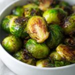 Roasted Brussels sprouts