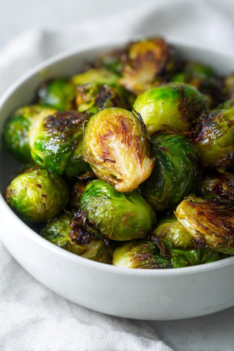 Roasted Brussels sprouts