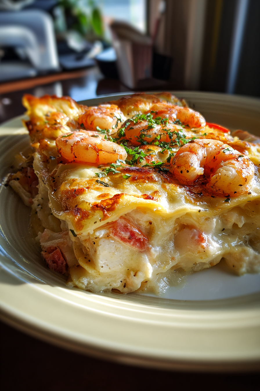 Seafood Lasagna