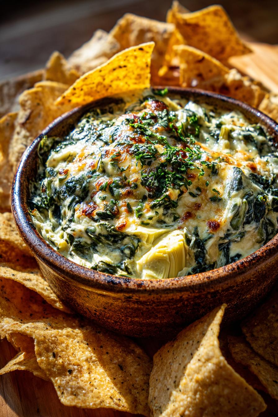 Spinach artichoke dip