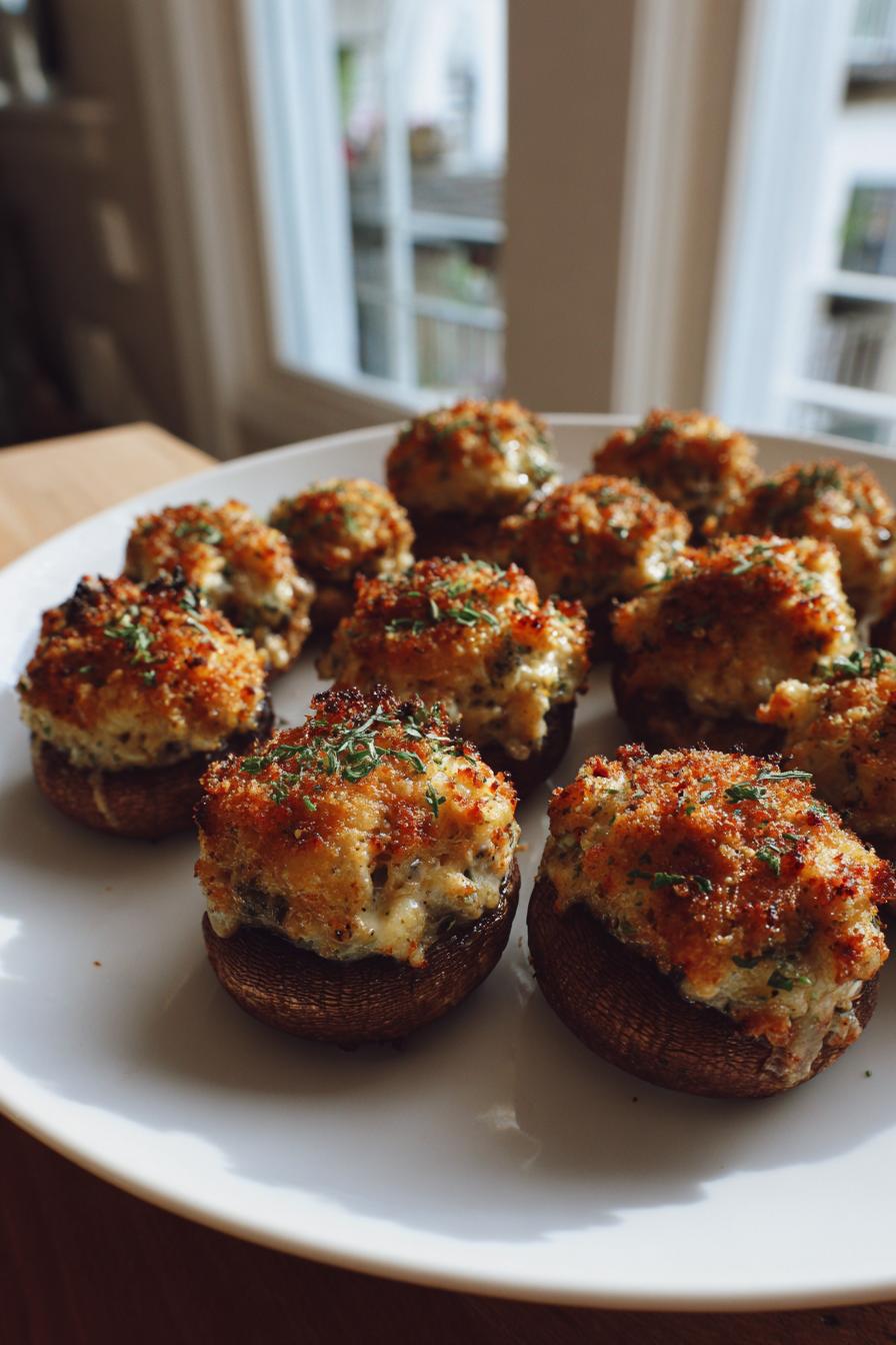 Stuffed mushrooms