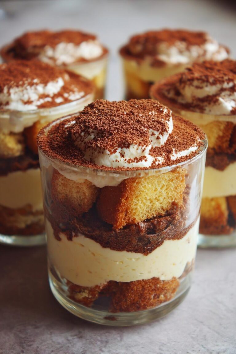 Tiramisu Yule Cups