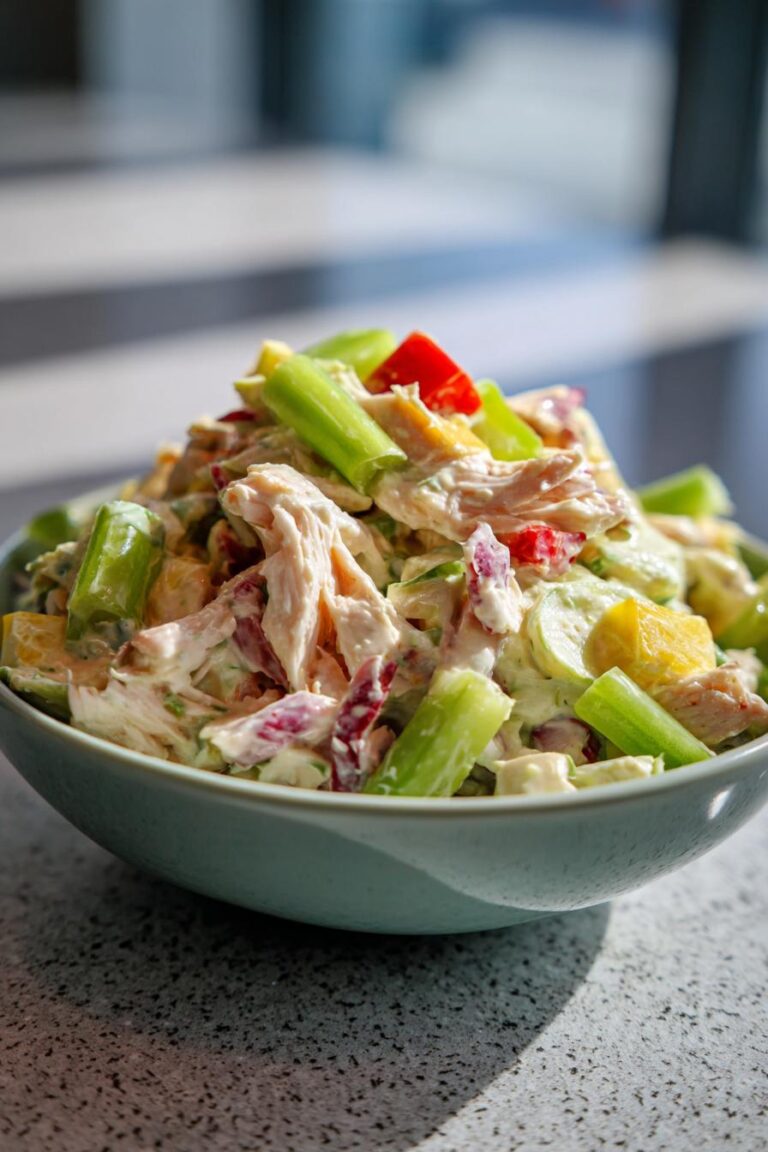 Viral creamy chicken salad