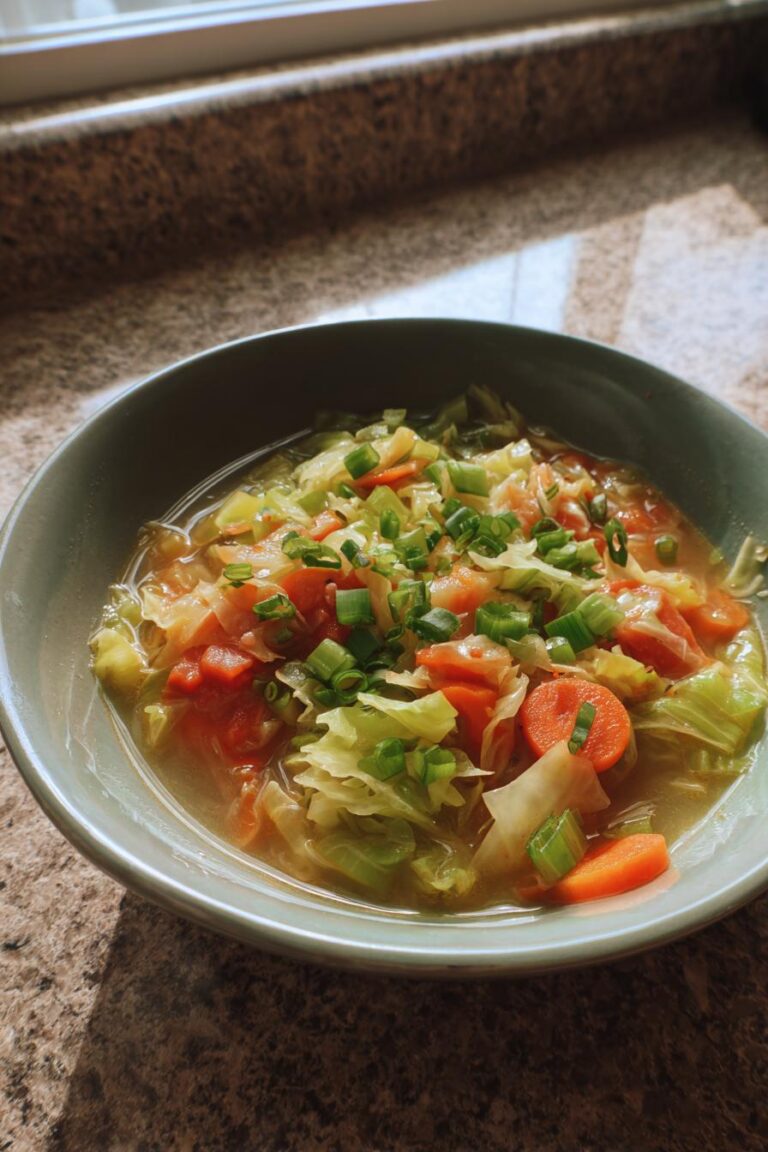 Weight-loss cabbage soup