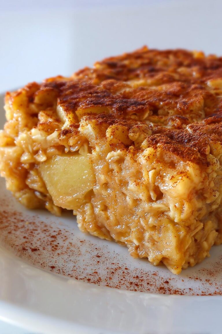 apple oat breakfast bake