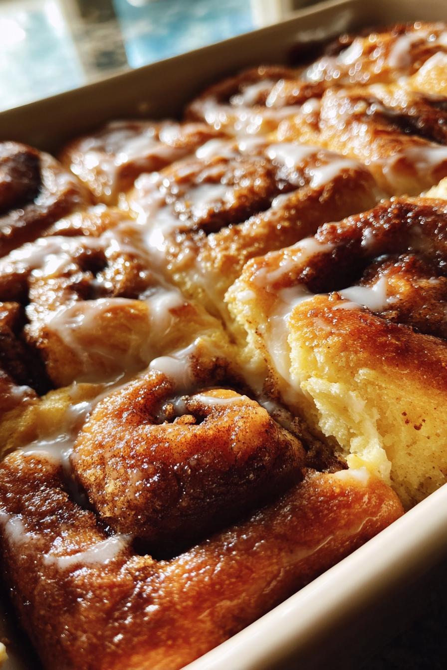 cinnamon roll casserole