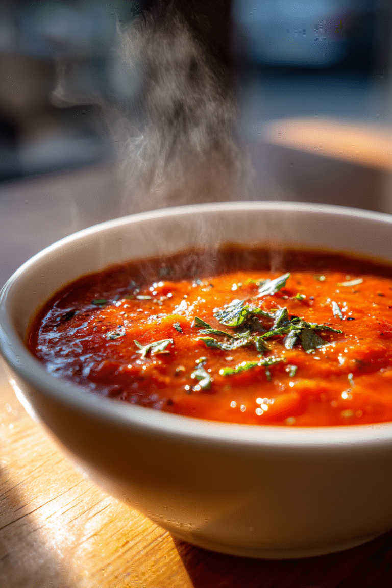 dairy free creamy tomato soup recipe