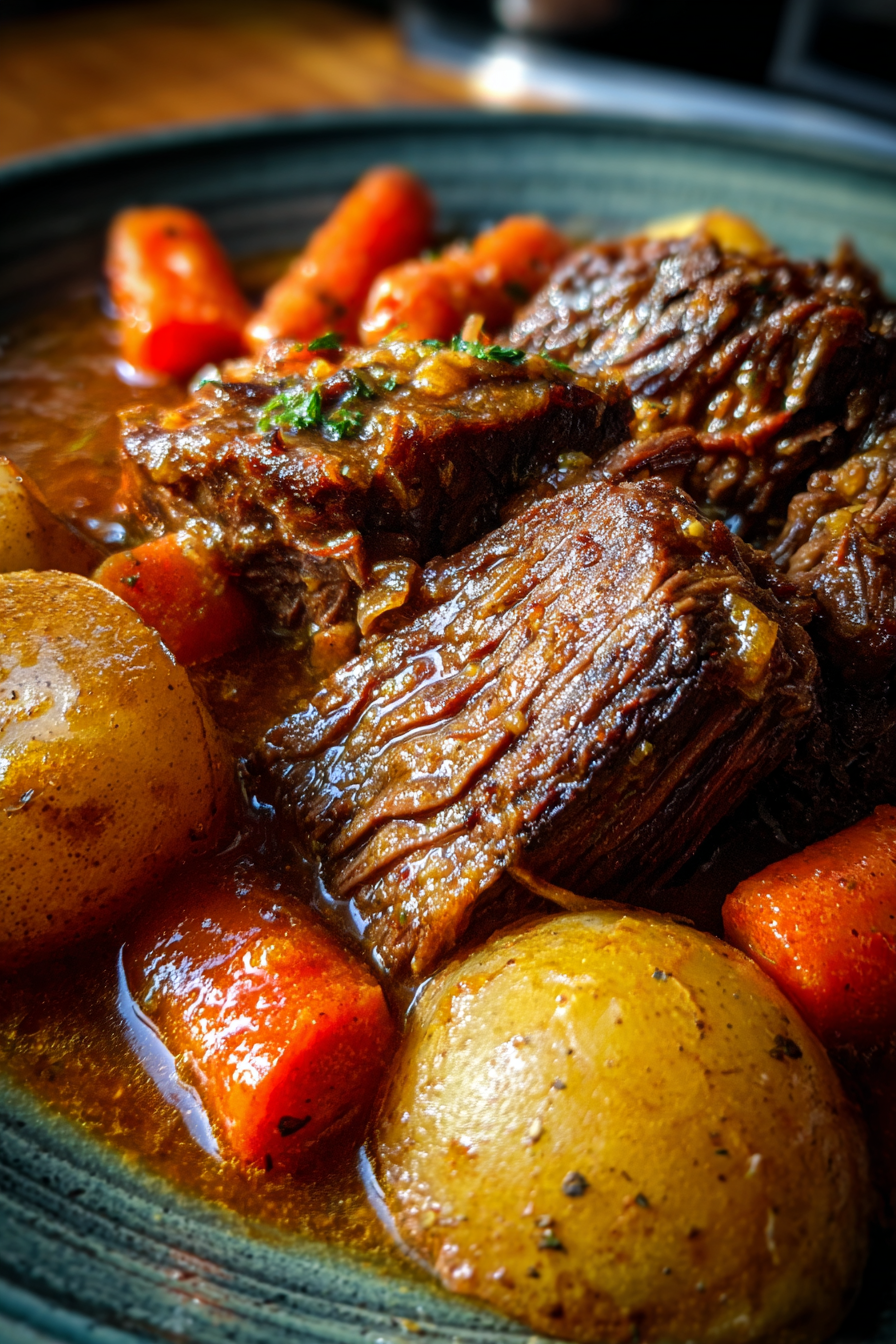 gluten free slow cooker pot roast recipe