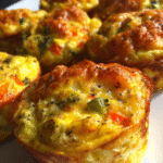 high protein egg white breakfast muffins