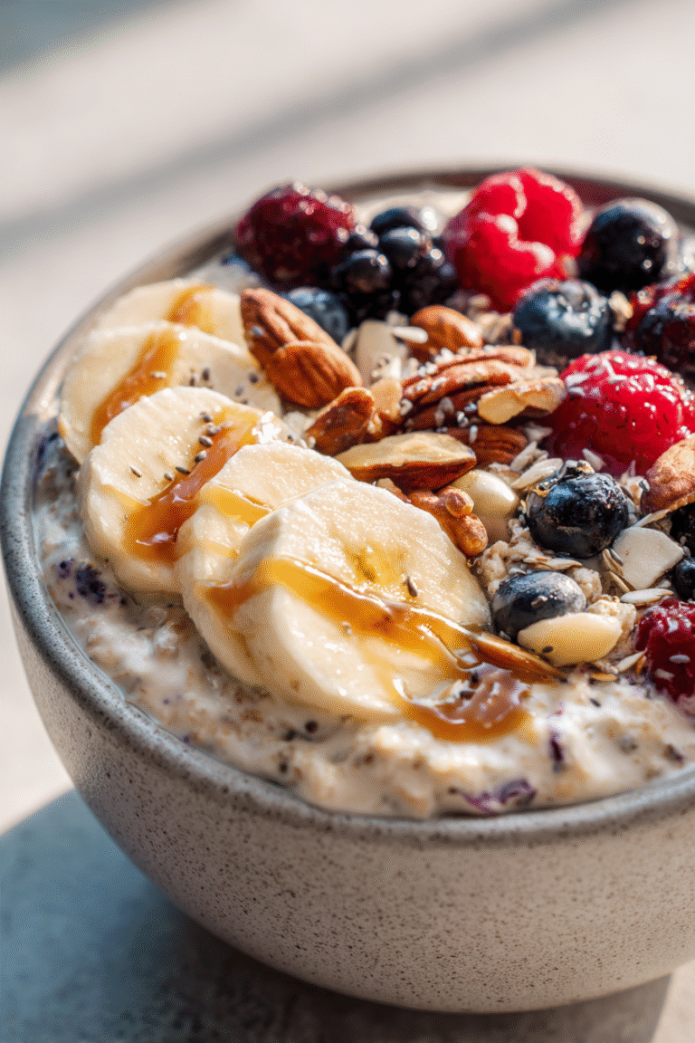 high protein overnight oats without whey