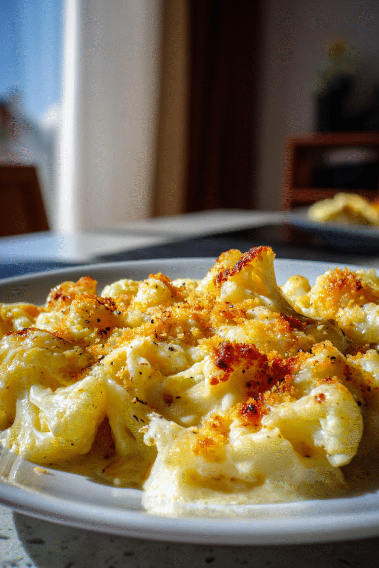 keto cauliflower mac and cheese recipe