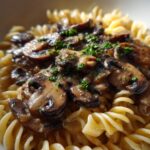 mushroom stroganoff